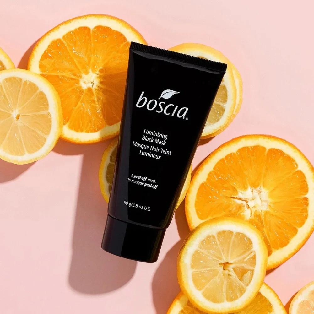 BOSCIA 2p Luminizing Black Charcoal Mask, Purifying Cleansing Gel